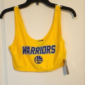 Warriors cropped top